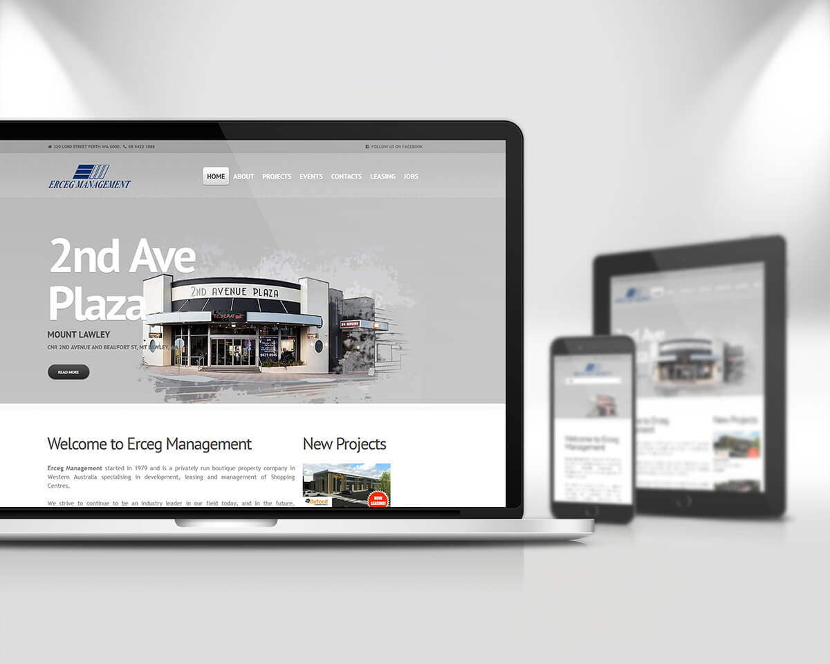 ERCEG Management - Website by CR8VE designs Perth